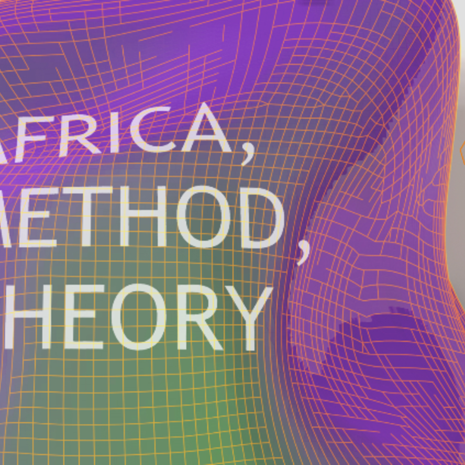 Visual introducing the series Africa, Method, theory